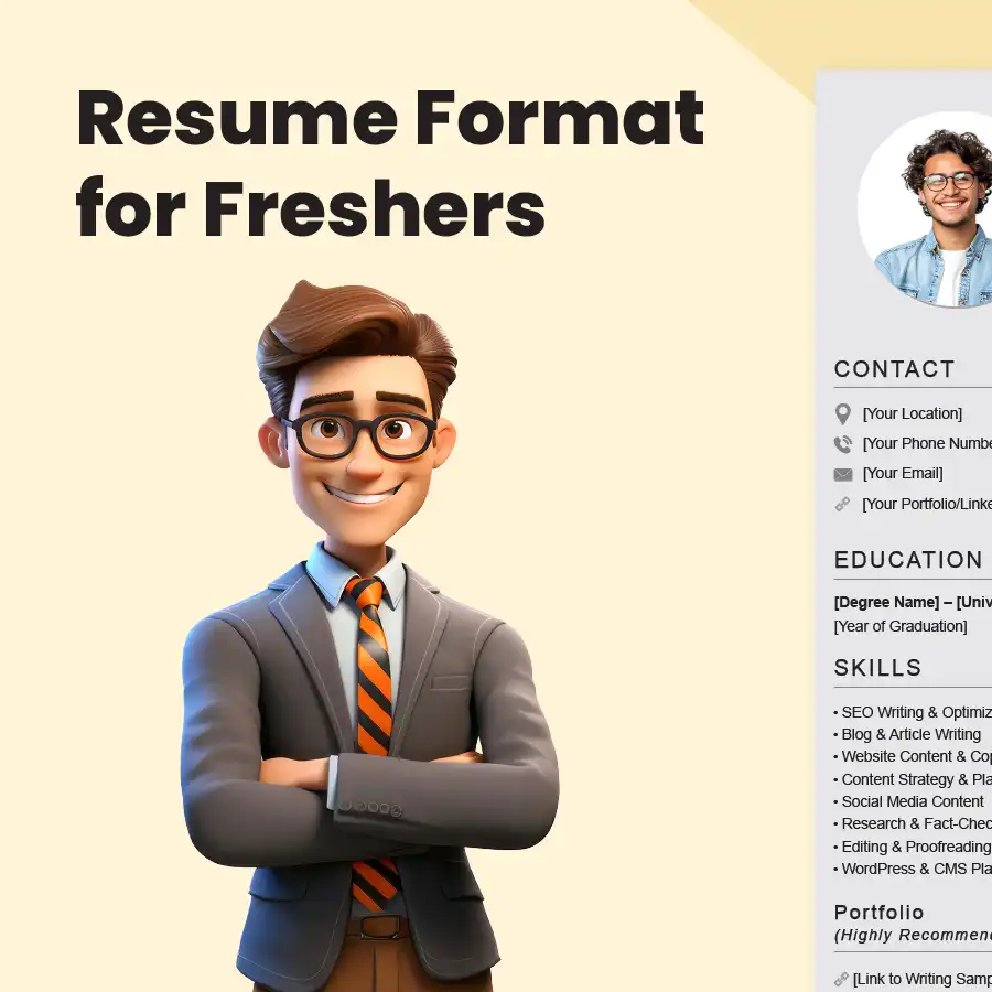 Resume Writing for Freshers in India: The Complete Guide to Getting Shortlisted
